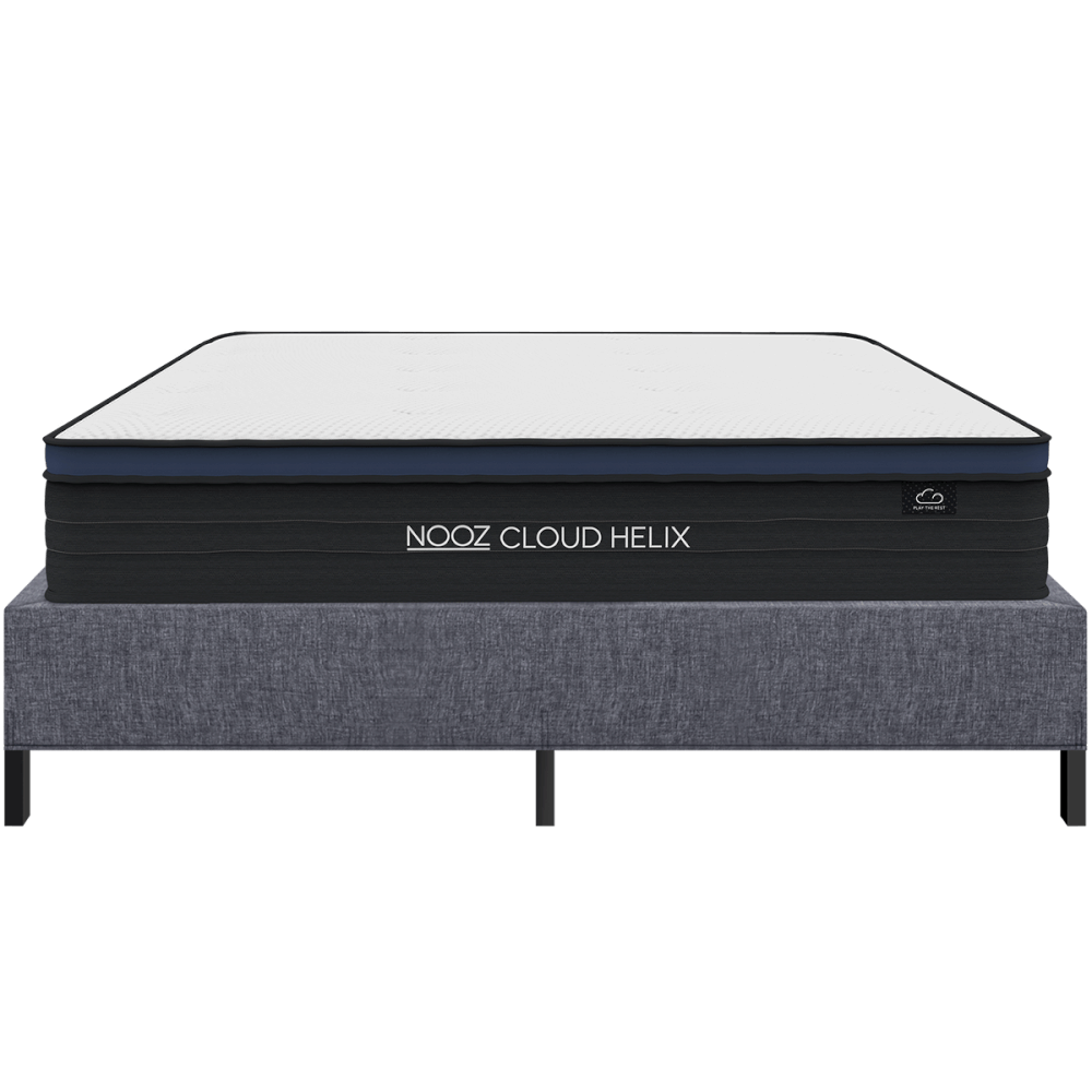 ที่นอนยางพาราแท้ 5 ฟุต NOOZ CLOUD HELIX  มาพร้อมกับฐานเตียง 5 ฟุต NOOZ PIXEL BED FRAME (ไม่มีหัวเตียง)_0